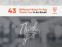 Thank You alternatives: 43 Different Ways To Say Thank You