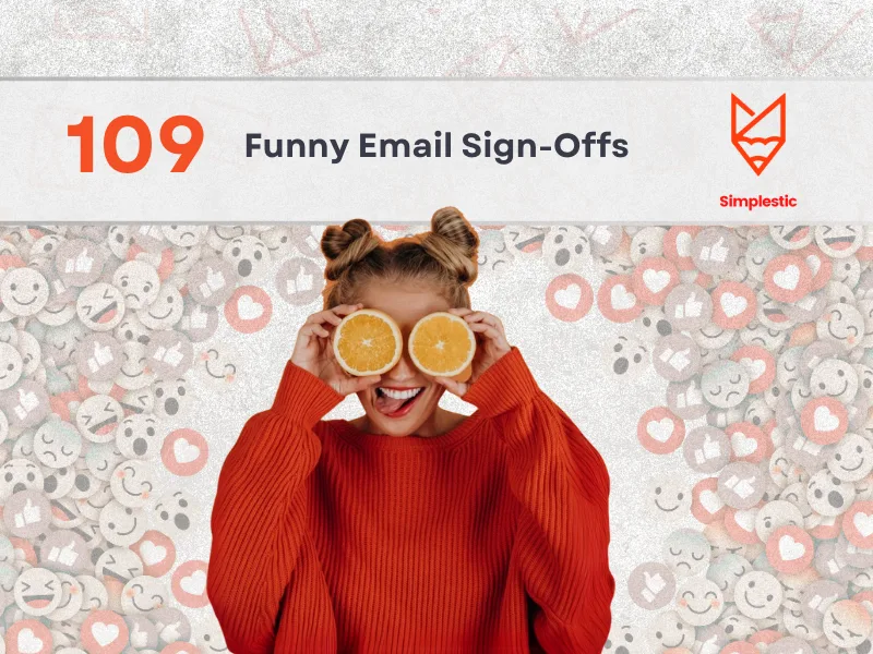 funny email sign off
