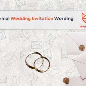 formal wedding invitation wording