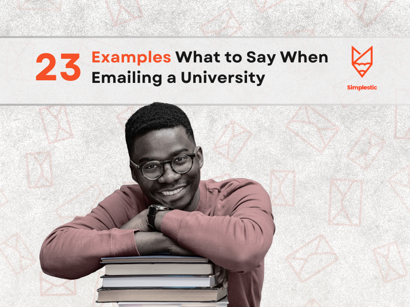 Write an Inquiry Email to University | 23 Templates