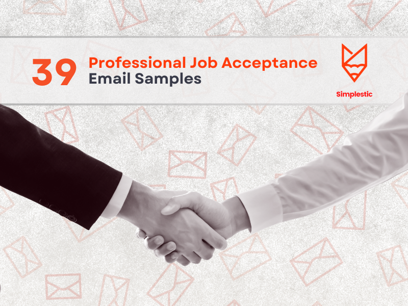 39 Job Offer Acceptance Email Samples