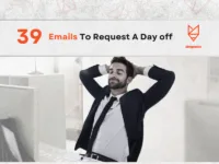 Request day off email