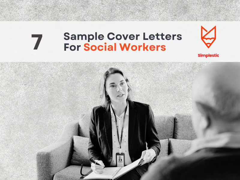 Sample Cover Letter for Social Worker | 7 Examples