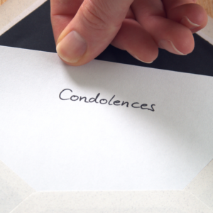 31 Professional Short condolence message