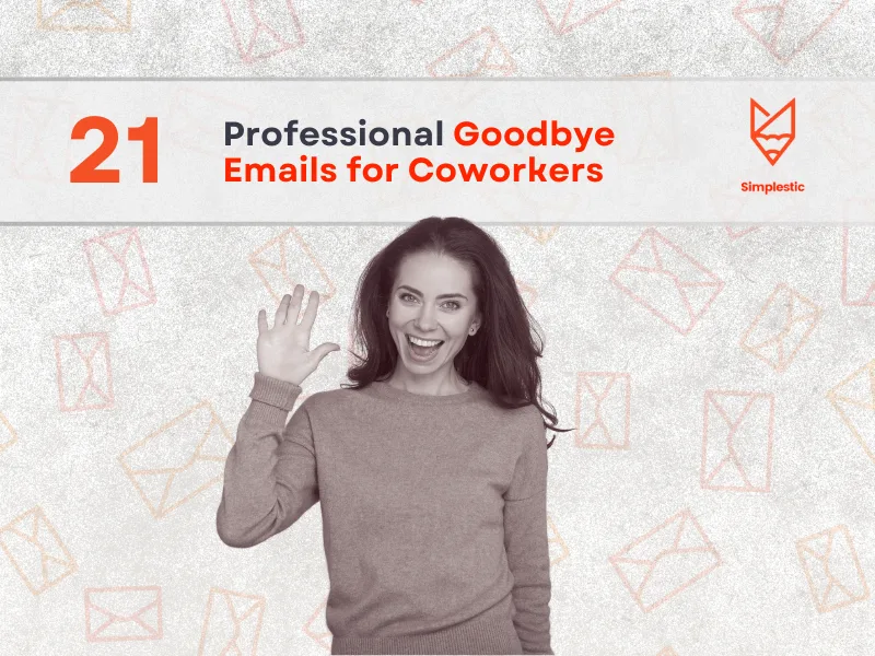 goodbye email for coworkers