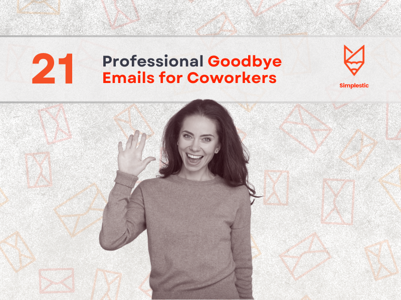 goodbye email for coworkers