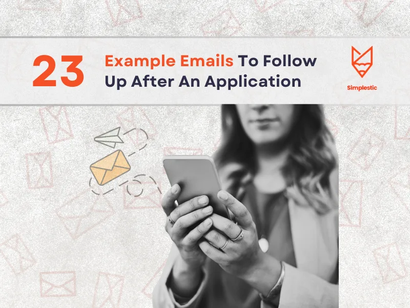 follow up email after application