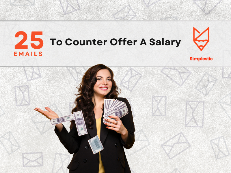 Counter Offer Salary Email Example | 25 Templates