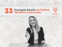 Follow up Email to Recruiter 33 Examples