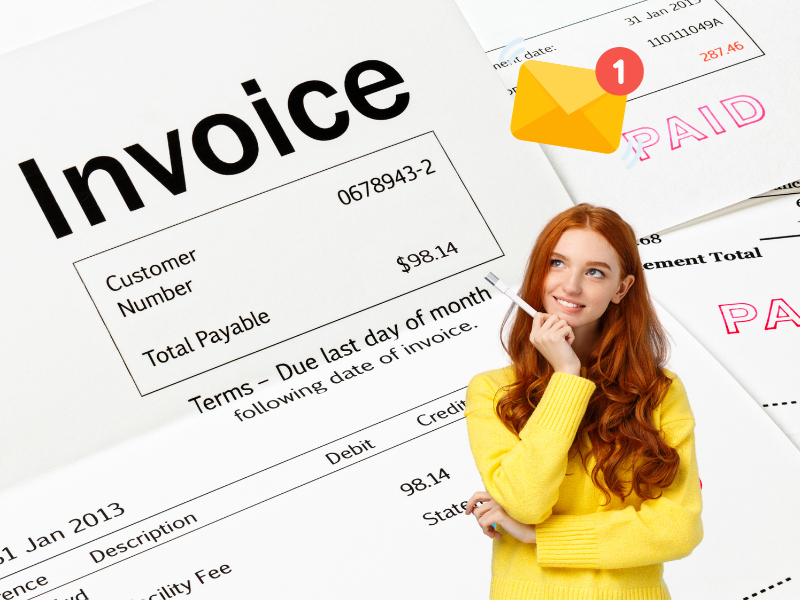 invoice email template