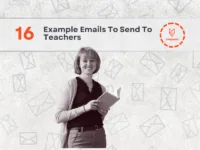 how to write an email to a teacher