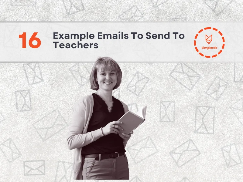 how to write an email to a teacher