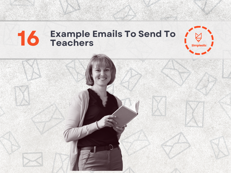 how to write an email to a teacher