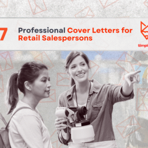 Example Cover Letter for Retail Salespersons