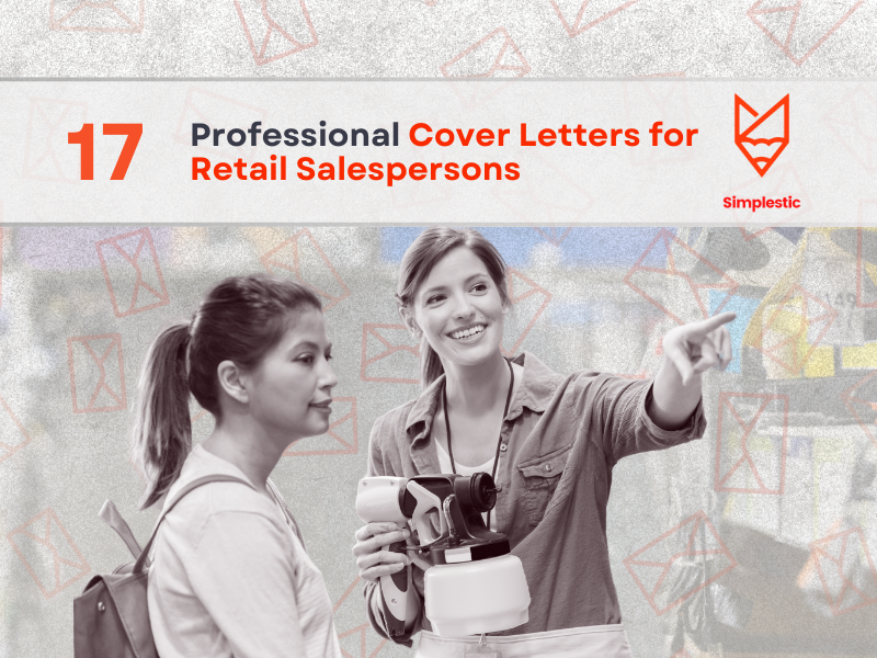 Example Cover Letter for Retail Salespersons