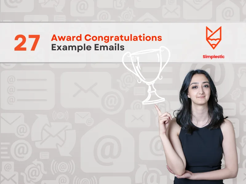 Award Congratulatory Email Templates
