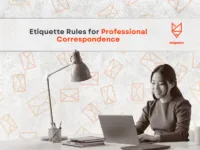 etiquette rules for writing professional correspondence