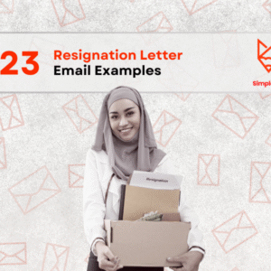 email resignation letter example