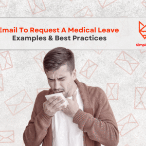 medical leave email example