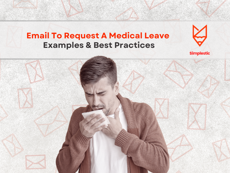 medical leave email example