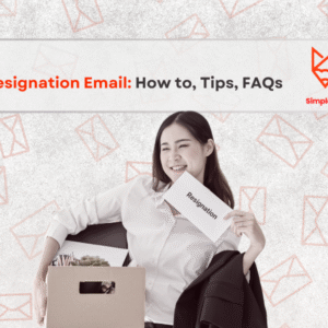 resignation letter example email