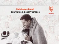 sick leave email example