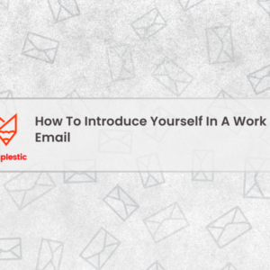 how to introduce yourself in a work email