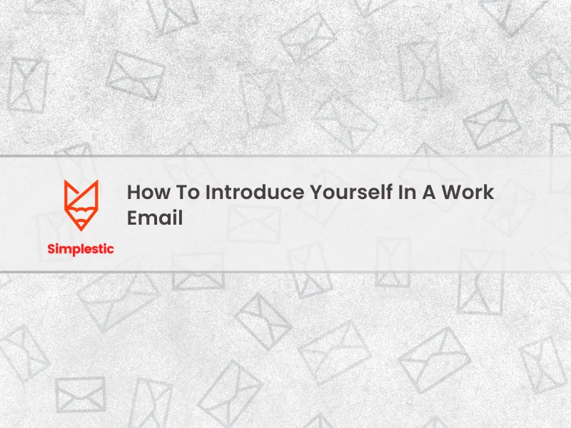 how to introduce yourself in a work email