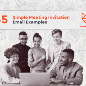 Simple Meeting Invitation Email