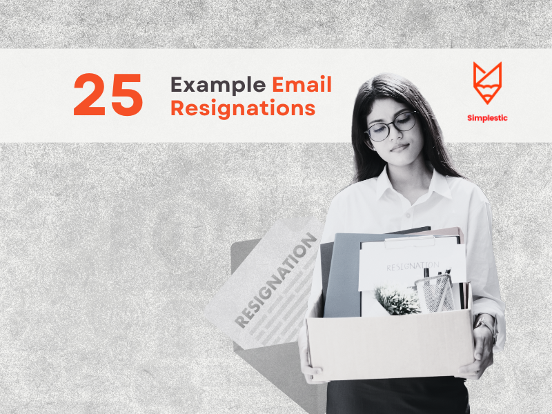 25 Example Email Resignations