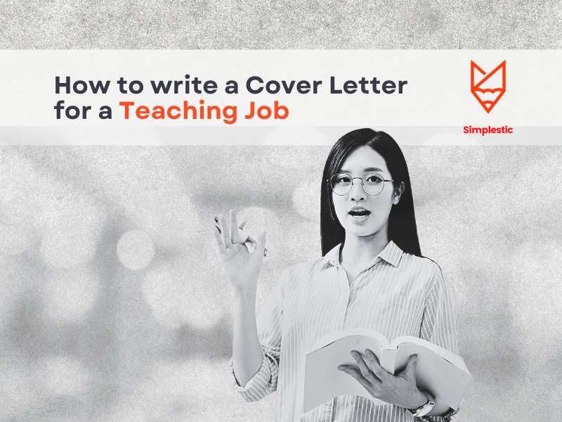 How to Write a Cover Letter for a Teaching Job