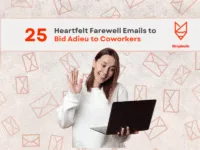 25 Farewell Email to Coworkers Examples