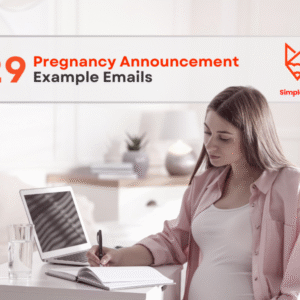 Emails for Pregnancy Announcement