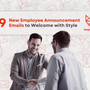 New Hire Email Announcement 39+ Examples