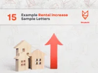 Rental Increase Sample Letter | 15 Example