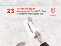 Letter of Resignation for Personal Reasons | 23 Email Examples