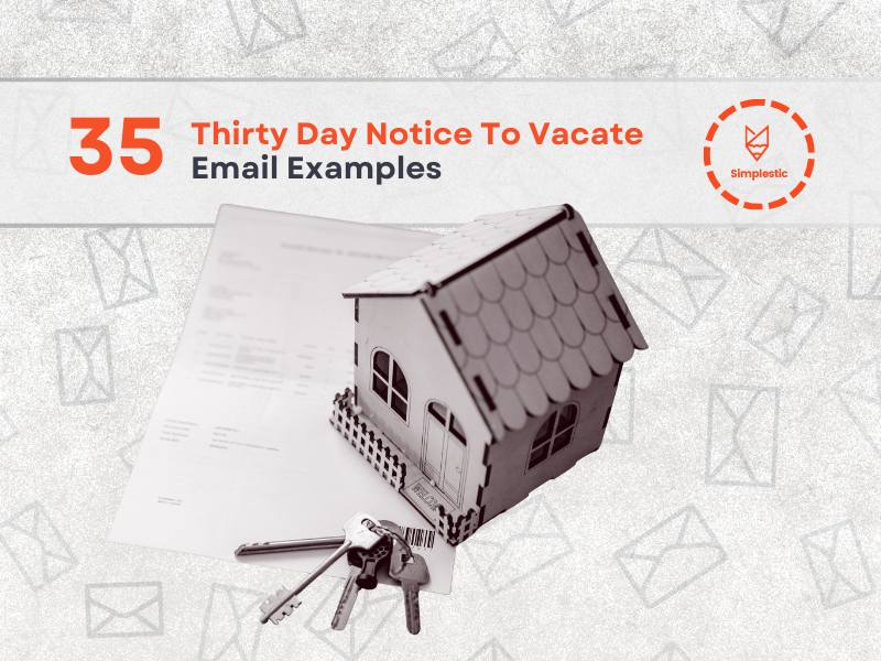 30 days notice to vacate